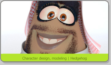 3D Character Karakter Saudi Minions