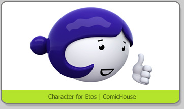3D Character Karakter Mascot Etos