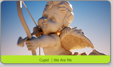 3D Character Karakter Cupid
