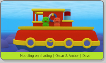 3D Character Karakter Oscar & Amber