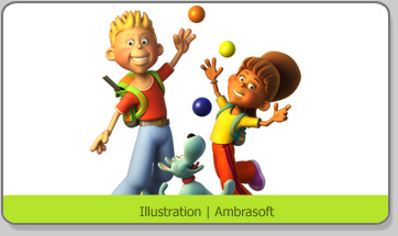 3D Character Karakter Visual Tom & Tamira Ambrasoft
