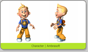 3D Character Karakter Ambrasoft