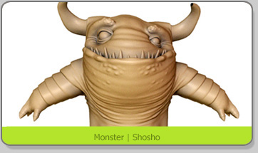 3D Character Karakter Shosho